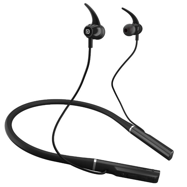Portronics Harmonics 300 POR-1182 Stereo Wireless Bluetooth 5.0 Sports Headset with High Bass(Blue)